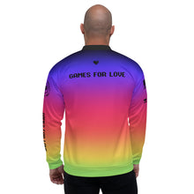 Load image into Gallery viewer, Limited Edition Aurora Minimalist Bomber Jacket (Unisex)