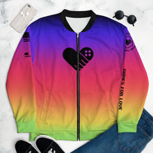Load image into Gallery viewer, Limited Edition Aurora Minimalist Bomber Jacket (Unisex)