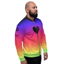 Load image into Gallery viewer, Limited Edition Aurora Minimalist Bomber Jacket (Unisex)