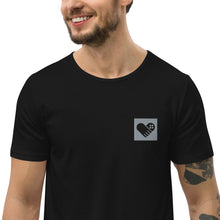Load image into Gallery viewer, Curved Hem T-Shirt For Love