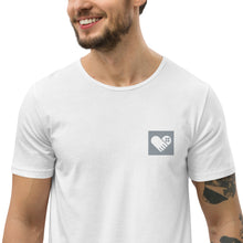 Load image into Gallery viewer, Curved Hem T-Shirt For Love