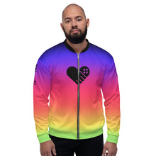 Load image into Gallery viewer, Limited Edition Aurora Minimalist Bomber Jacket (Unisex)
