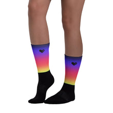 Load image into Gallery viewer, GFL Heart Aurora Socks
