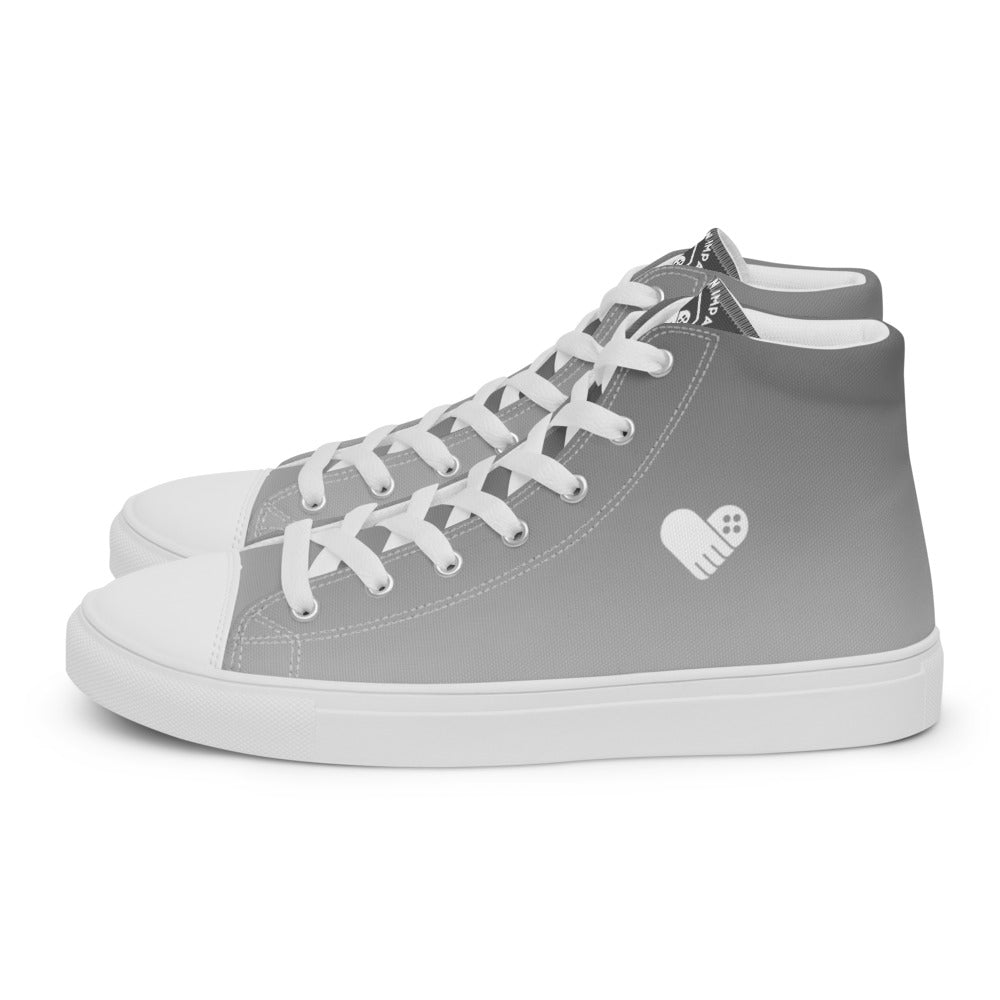 White Fade GFL High Tops