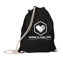 Load image into Gallery viewer, Organic cotton drawstring bag
