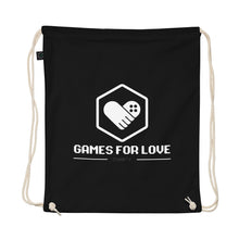 Load image into Gallery viewer, Organic cotton drawstring bag
